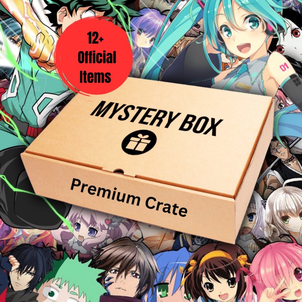 Premium Anime Mystery Crate 12+ Items